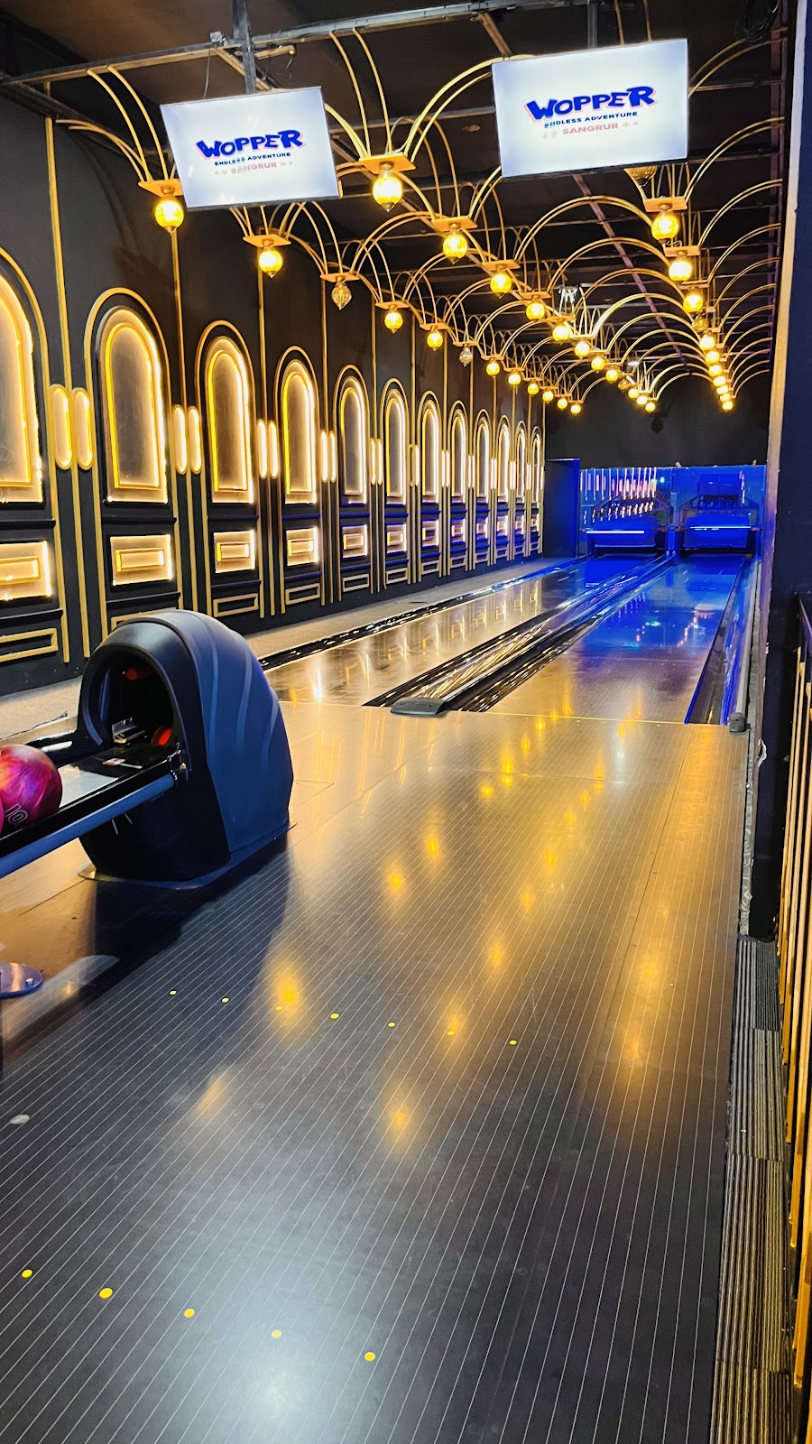Bowling at Wopper Sangrur