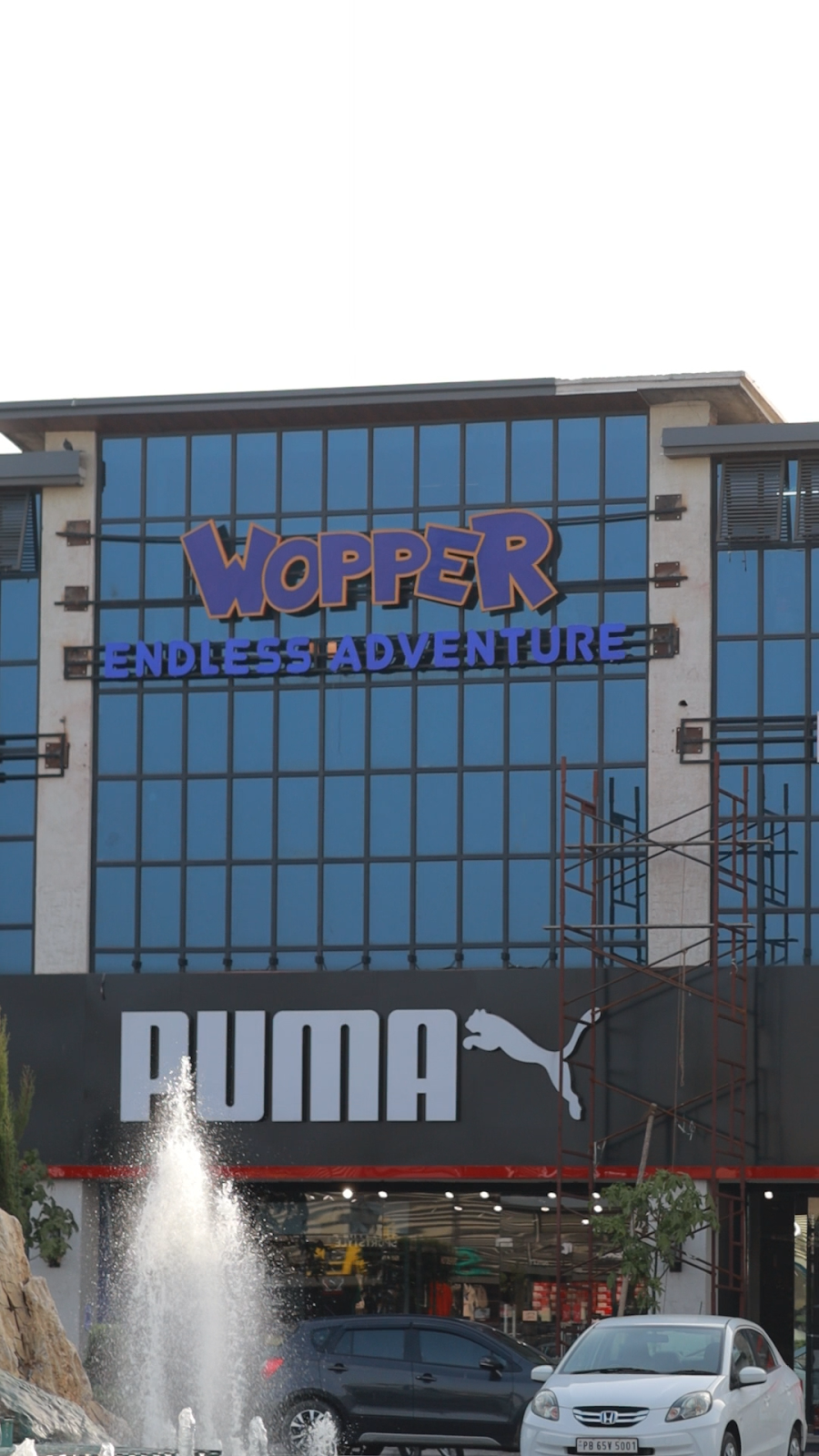 Wopper Endless Adventure building exterior at The Outlet Sangrur