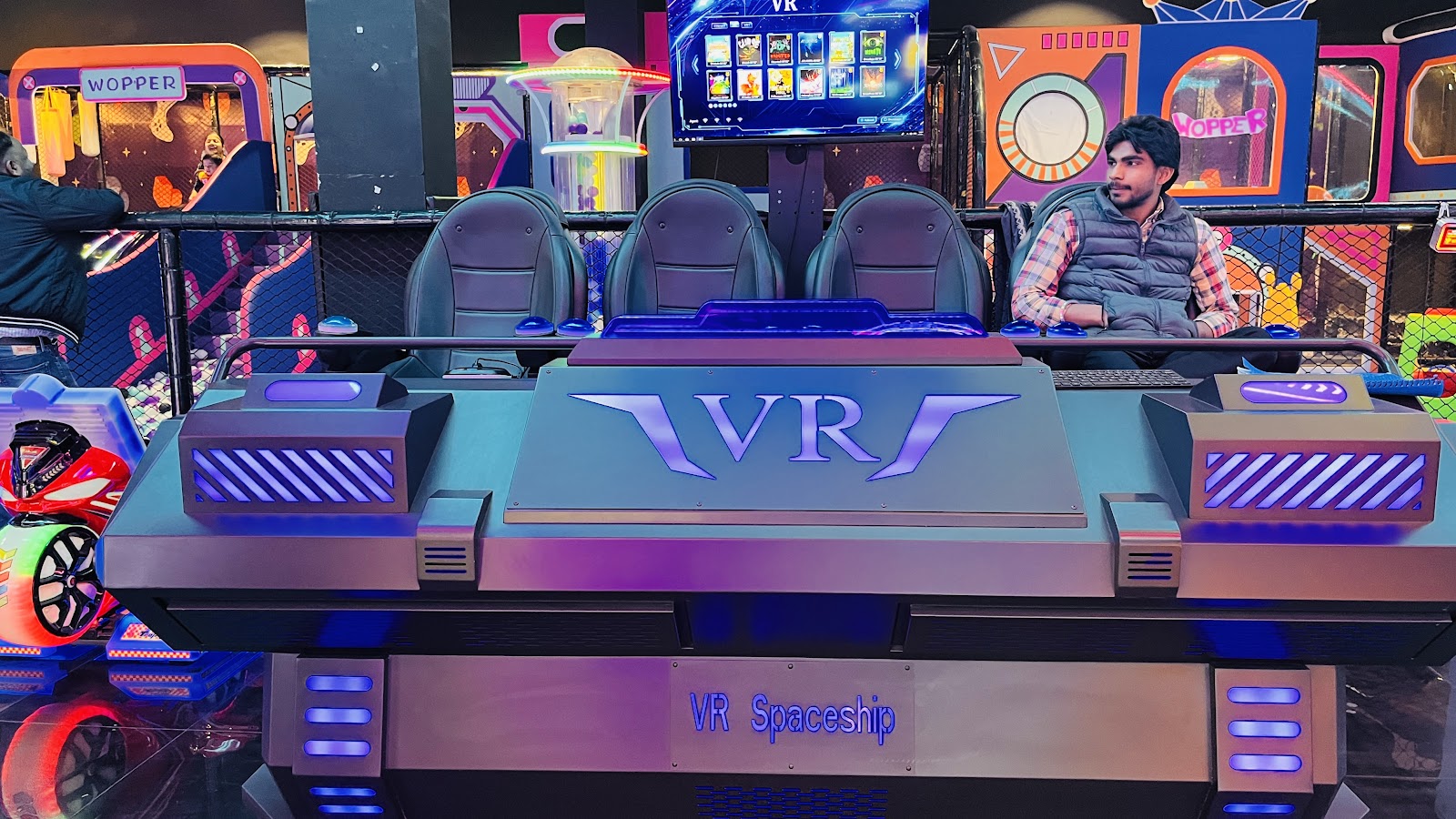 VR Games at Wopper Sangrur